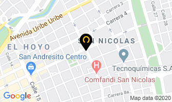 Mapa de Cascos Y Chalecos La 21 en Cali