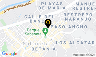 Mapa de Casena Oro en Medellín