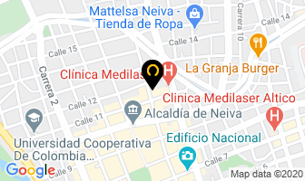 Mapa de Casiel en Neiva