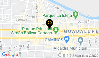 Mapa de Casino en Cartago