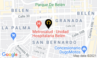 Mapa de Casino Arcoiris en Medellín