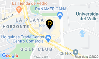 Mapa de Casino Cosmopolitan en Cali