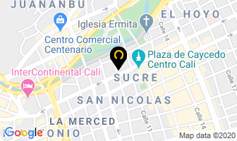 Mapa de Casino Mambo en Cali