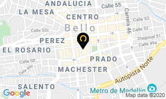 Mapa de Casino Mega Suerte en Medellín