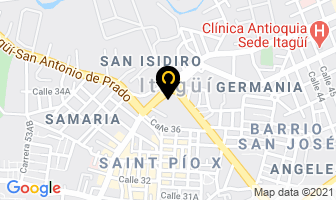 Mapa de Casino San Pio en Medellín