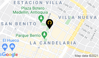 Mapa de Casino Wynn en Medellín