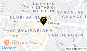 Mapa de Casinos Oceanos en Medellín