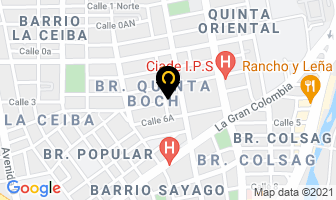 Mapa de Castañeda Leonor Angélica en Cúcuta