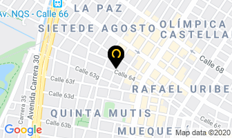 Mapa de Castaño Automotriz en Bogotá D.C