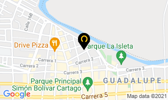 Mapa de Castaño H Gustavo en Cartago