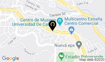 Mapa de Castaño Marìn Dwernhey en Manizales