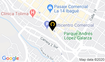 Mapa de Castiagro en Ibagué