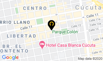 Mapa de Castilla Vera Wilmar en Cúcuta