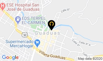 Mapa de Castillo De Janeth Hotel en Guaduas
