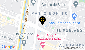 Mapa de Castrillón Gaviria Ramiro en Medellín