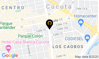 Mapa de Castro Bonells María Ximena en Cúcuta