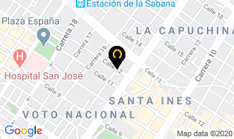 Mapa de Castro Castro Gonzalo en Bogotá D.C