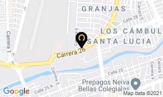 Mapa de Castro Gloria Luci en Neiva