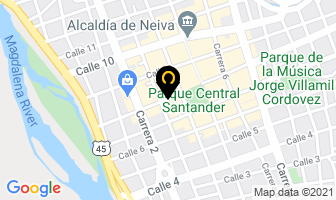 Mapa de Castro Yepes Isabel en Neiva