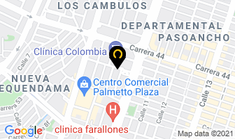 Mapa de Castro Zawadski Alberto en Cali