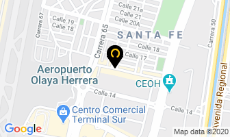 Mapa de Castropol Catering en Medellín