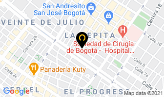 Mapa de Cat Diesel Df Importadores en Bogotá D.C