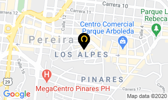 Mapa de Cat Médica en Pereira
