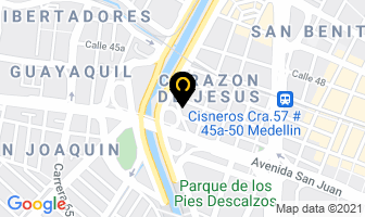 Mapa de Cata Air S.a en Medellín