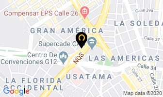 Mapa de Cataluña Transporte De Carga Ltda en Bogotá D.C