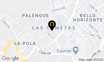 Mapa de Catering Banquetes en Medellín