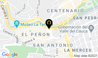 Mapa de Catering Y Alojamiento S.a. en Cali