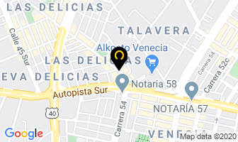 Mapa de Caucho Y Correas en Bogotá D.C