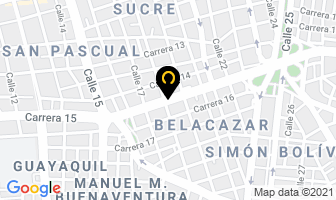 Mapa de Cauchos B.j. en Cali