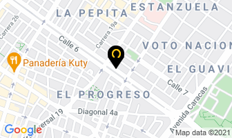 Mapa de Cauchos Car en Bogotá D.C