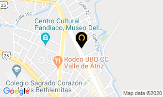 Mapa de Caura Carnes & Wraps en Pasto