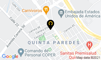 Mapa de Cava Y Paella en Bogotá D.C