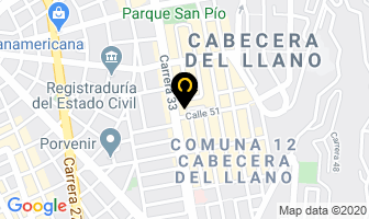 Mapa de Cavipetrol en Bucaramanga