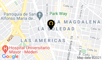 Mapa de Cayto Tractor Ltda en Bogotá D.C