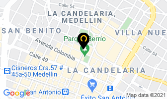 Mapa de Cazuelas Y Sazón en Medellín