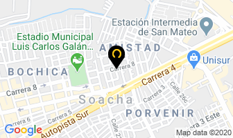 Mapa de C.b.p. Centro Del Bordado Publicitario en Soacha