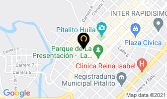 Mapa de C&cell Tecnologia Avanzada en Pitalito