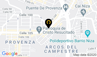 Mapa de Ccolsmi en Bucaramanga