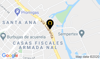 Mapa de C.d.a Barranquilla en Barranquilla
