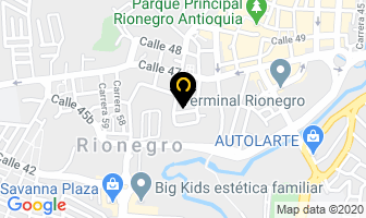 Mapa de Cda De Itagui en Rionegro