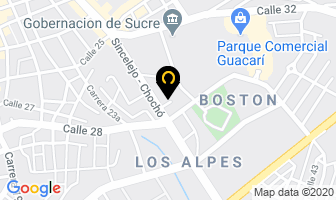 Mapa de C.d.a. De Sucre en Sincelejo
