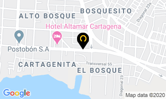 Mapa de Cda El Bosque Ltda. en Cartagena