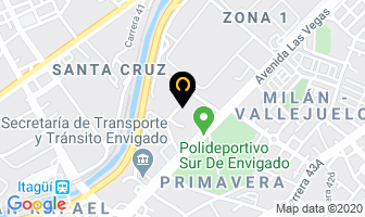 Mapa de Cda Envisur Ltda. en Envigado