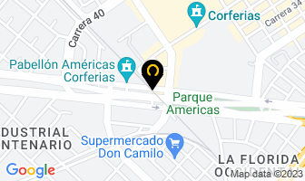 Mapa de Cda Express Ltda en Bogotá D.C