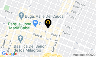 Mapa de C.d.a Team Advance Buga S.a.s en Guadalajara de Buga