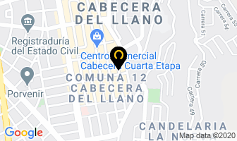 Mapa de C.d.i. en Bucaramanga
